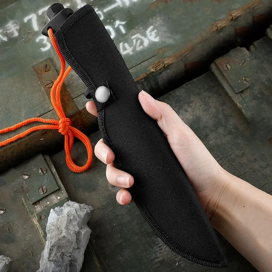 Bushcraft Knife Fixed - Faca Reta de Alta Dureza para
