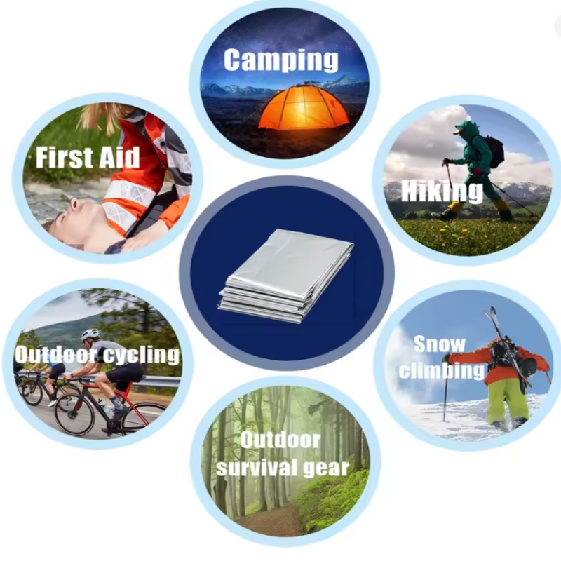 Emergency Mylar Tent - Barraca de Emergência Portátil para 2