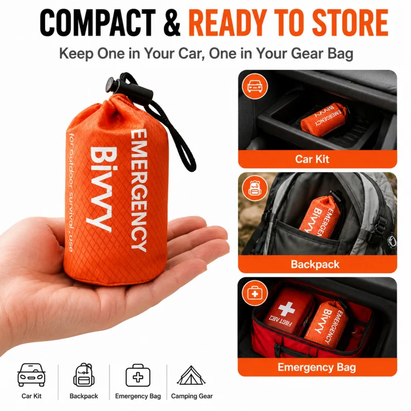 Bivy Bag Emergency - Saco de Dormir de Emergência, Saco