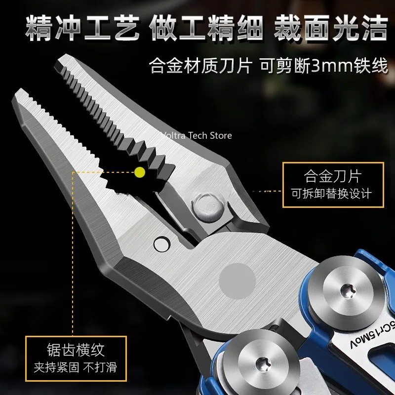 Alicate multifuncional de aço  - Multi Tool Plier avaliação e preço