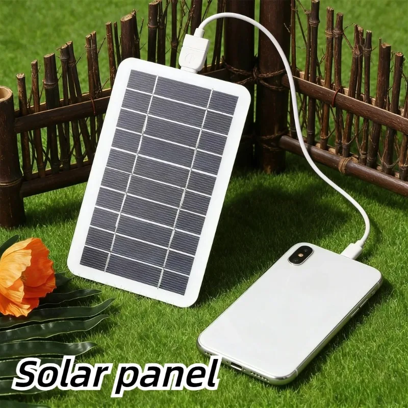 Carregador Solar de 5V 5W com  - Solar Emergency Charger avaliação e preço