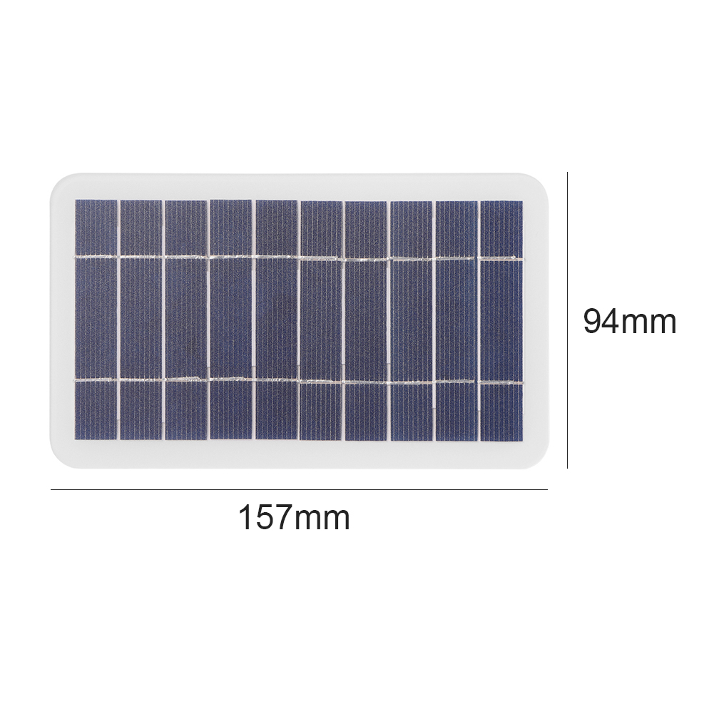 Carregador Solar de 5V 5W com  - Solar Emergency Charger avaliação e preço