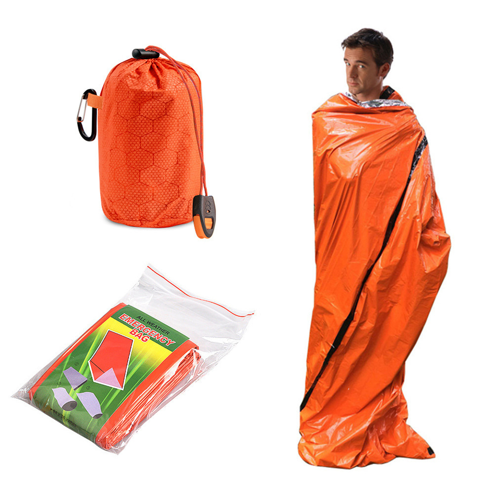 Saco de Dormir Térmico Portáti - Bivy Bag Emergency avaliação e preço