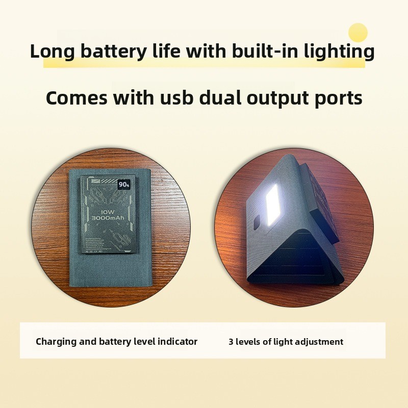 Carregador Solar Dobrável Port - Solar Emergency Charger avaliação e preço