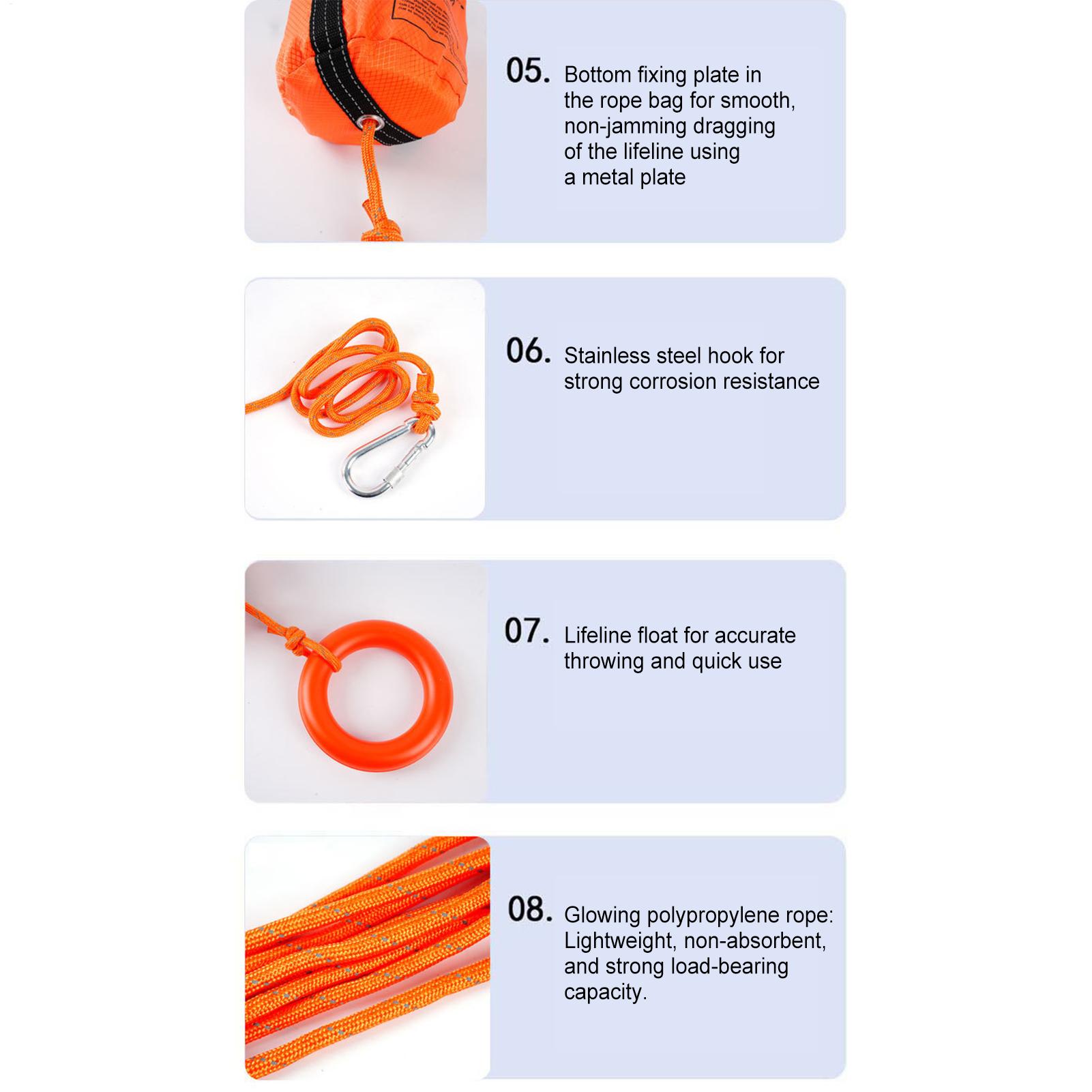Saco de Arremesso com Corda pa - Rescue Rope Throw avaliação e preço