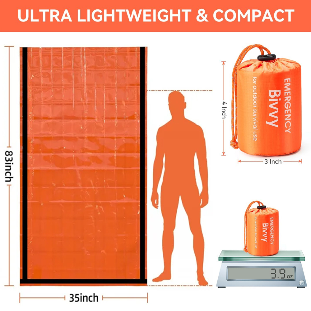 Saco de dormir de emergência,  - Bivy Bag Emergency avaliação e preço