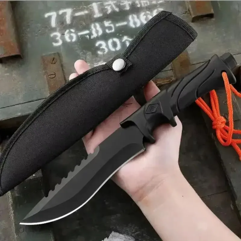Faca Reta de Alta Dureza para  - Bushcraft Knife Fixed avaliação e preço