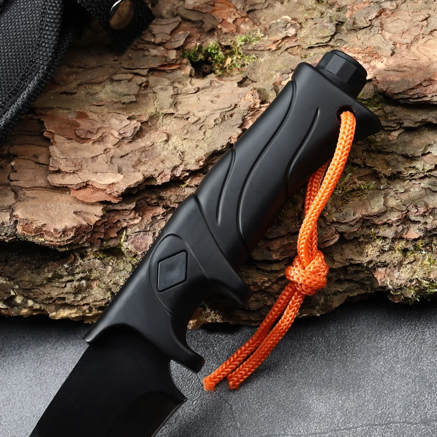 Faca Reta de Alta Dureza para  - Bushcraft Knife Fixed avaliação e preço