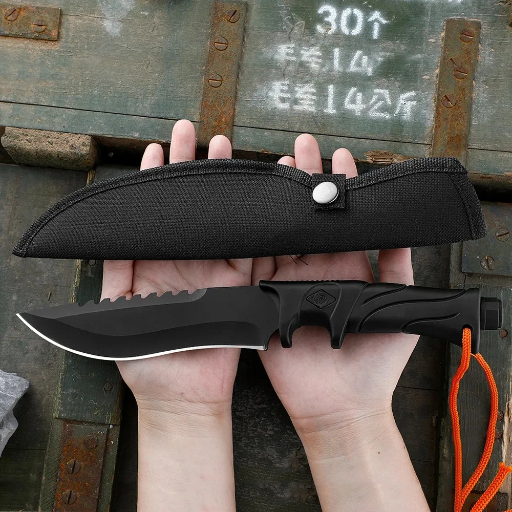 Faca Reta de Alta Dureza para  - Bushcraft Knife Fixed avaliação e preço