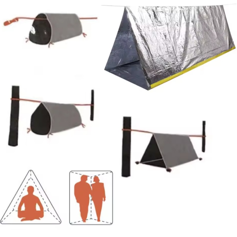 Barraca de Emergência Portátil - Emergency Mylar Tent avaliação e preço