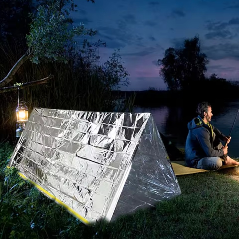 Barraca de Emergência Portátil - Emergency Mylar Tent avaliação e preço