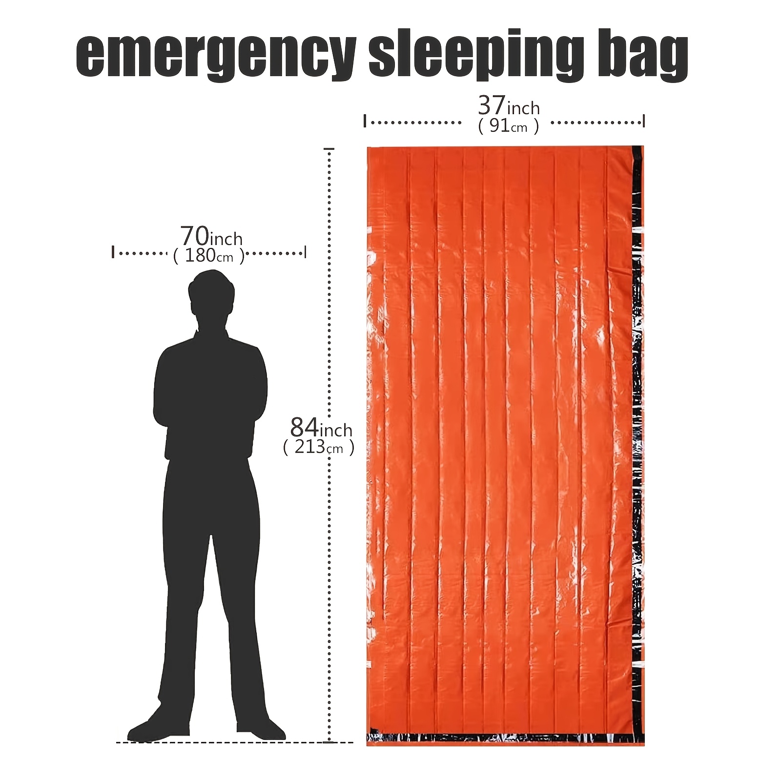 Tenda Térmica Compacta de Emer - Emergency Mylar Tent avaliação e preço