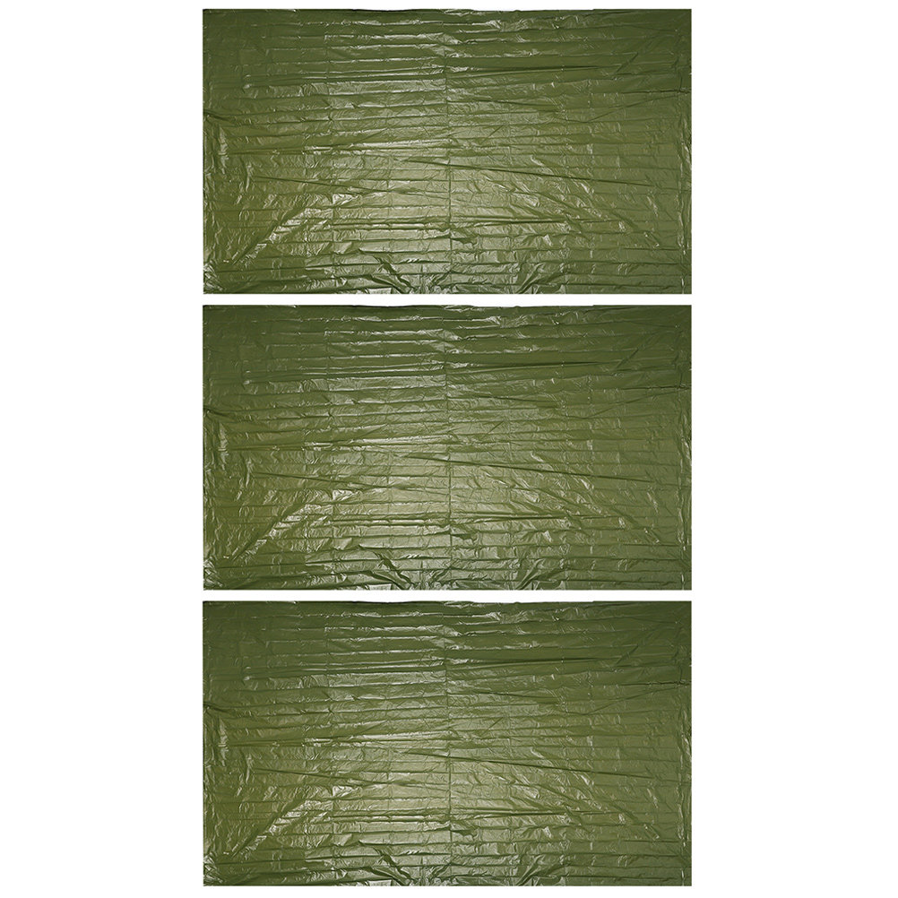 3 Peças de Cobertor de Emergên - Survival Blanket Reflective avaliação e preço