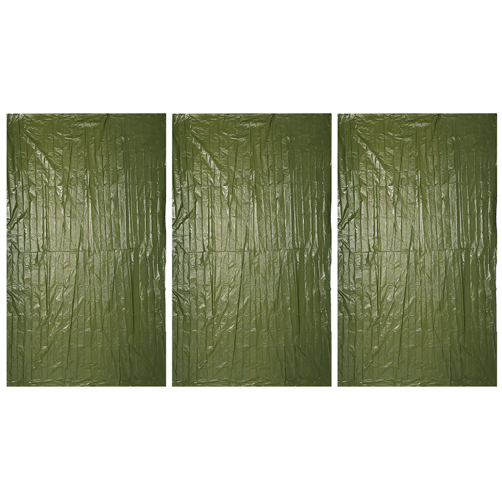 3 Peças de Cobertor de Emergên - Survival Blanket Reflective avaliação e preço