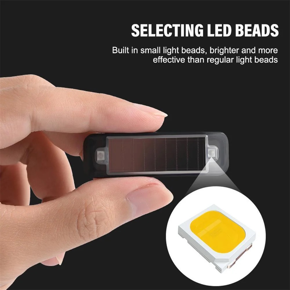 Mini led de energia solar luz  - Sos Light Strobe avaliação e preço